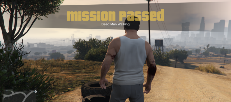 featured image gta 5 dead man walking mission guide gold medal