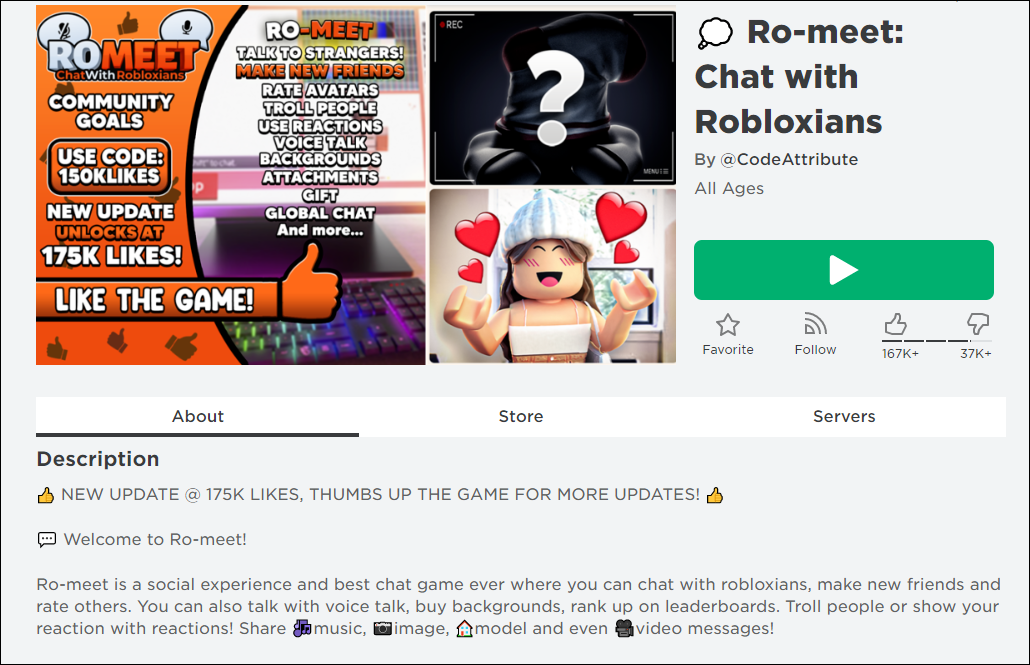 All Ro-meet Codes(Roblox) - Tested September 2022