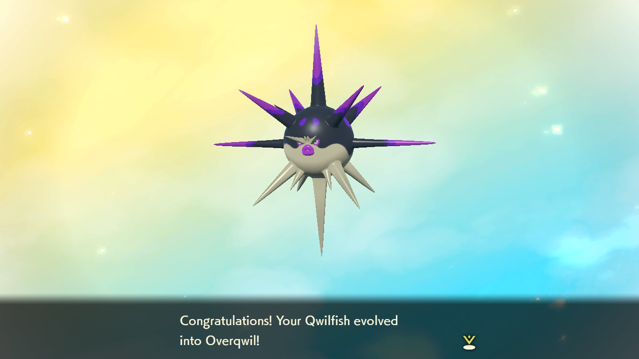 How to Evolve Hisuian Qwilfish into Overqwil in Pokemon Legends: Arceus