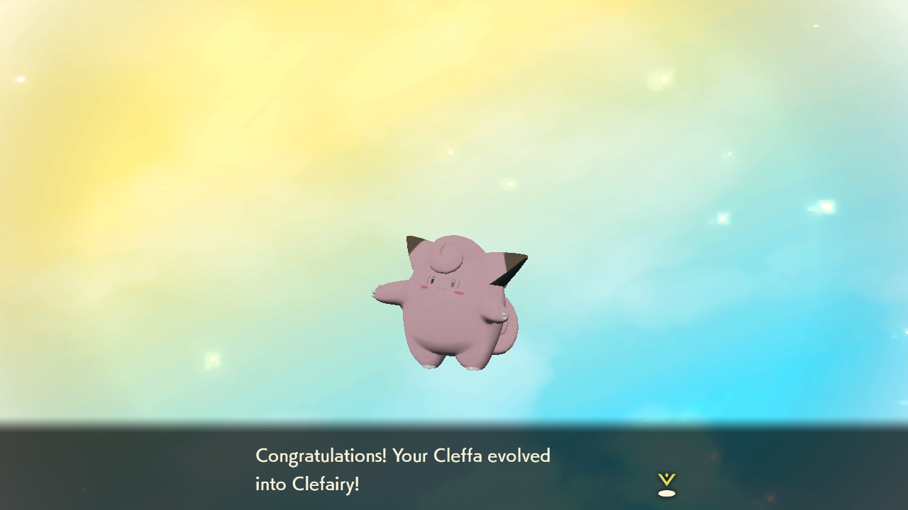 How to Evolve Cleffa into Clefairy in Pokemon Legends: Arceus