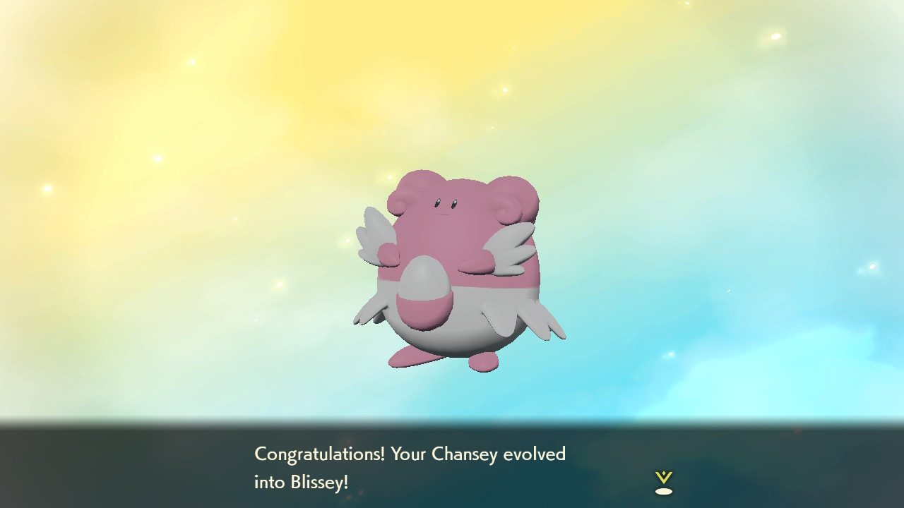 How to Evolve Chansey into Blissey in Pokemon Legends: Arceus