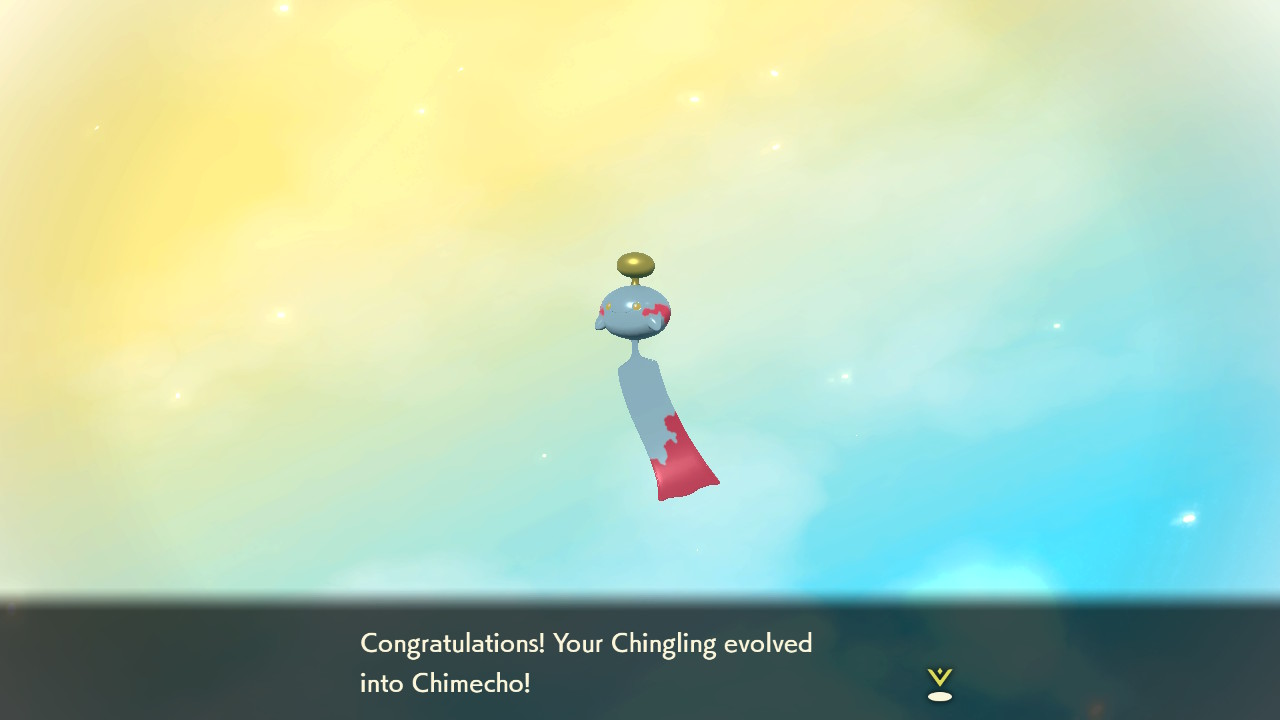 How to Evolve Chingling into Chimecho in Pokemon Legends: Arceus