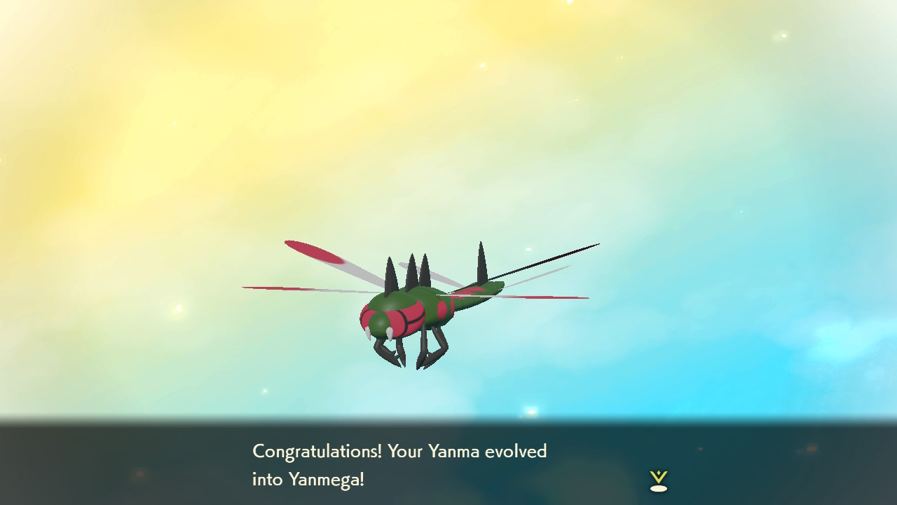 How to Evolve Yanma into Yanmega in Pokemon Legends: Arceus