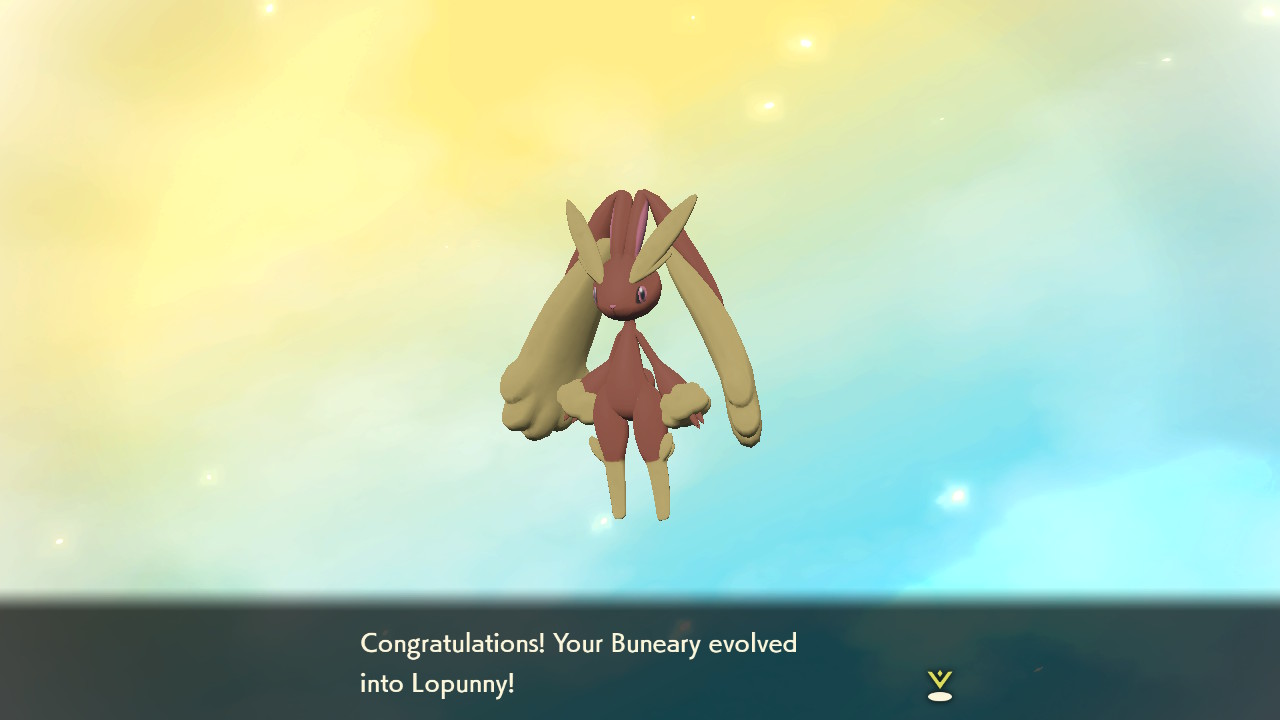How to Evolve Buneary into Lopunny in Pokemon Legends: Arceus