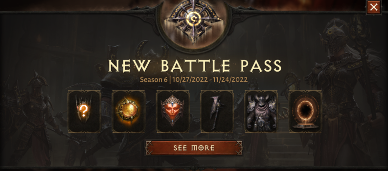 featured image diablo immortal season 6 battle pass rewards list
