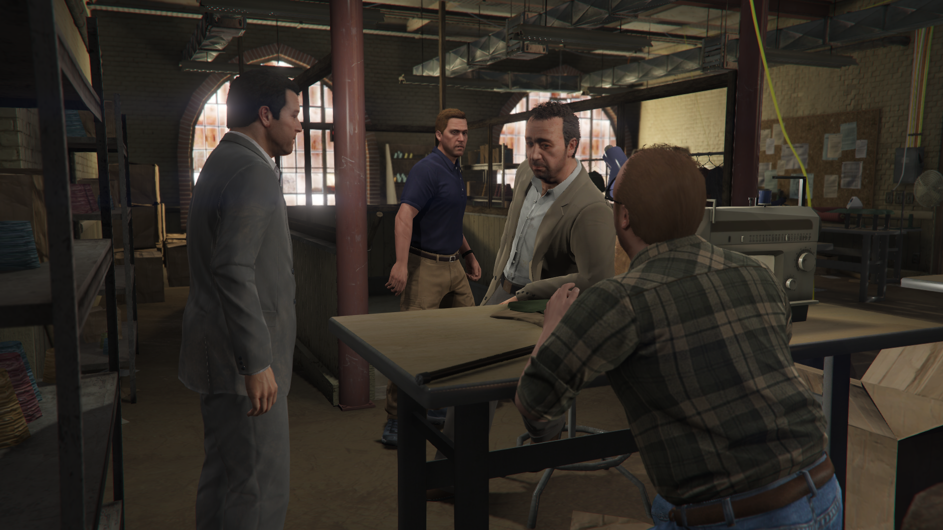 Cleaning out the bureau gta 5