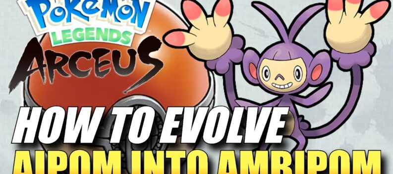How to Evolve Aipom into Ambipom in Pokemon Legends Arceus