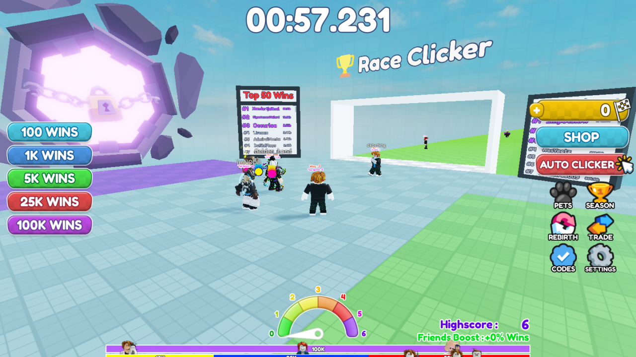 Race Clicker - Roblox Game on X: 🏁4X WINS EVENT 🐕NEW LIMITED