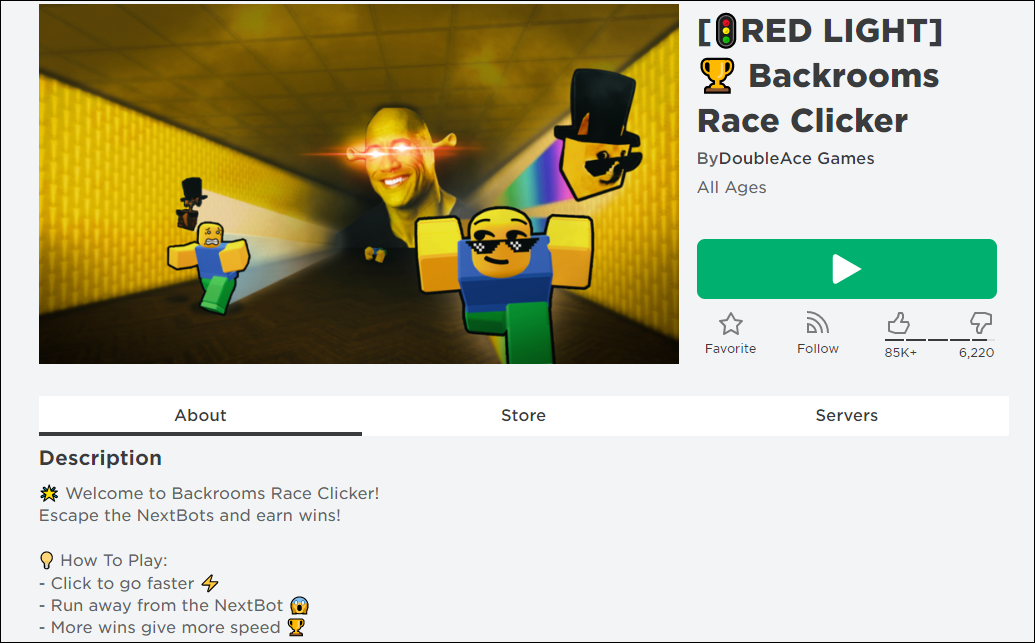 Backrooms Race Clicker Codes Wiki[NEW] [December 2023] - MrGuider