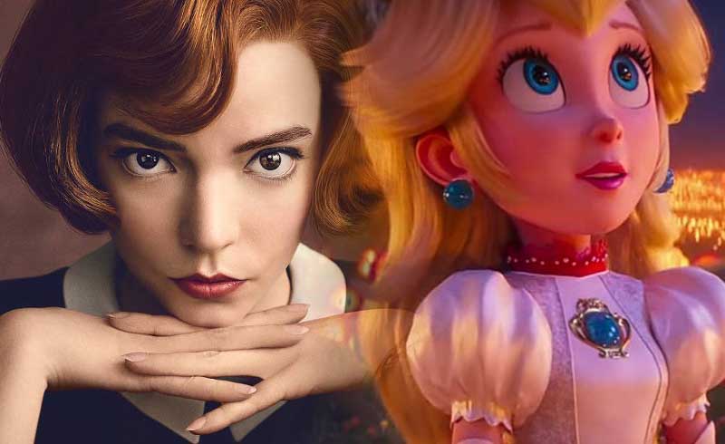 Super Mario Bros. Movie: Princess Peach’s Poster is a Queen’s Gambit Reference