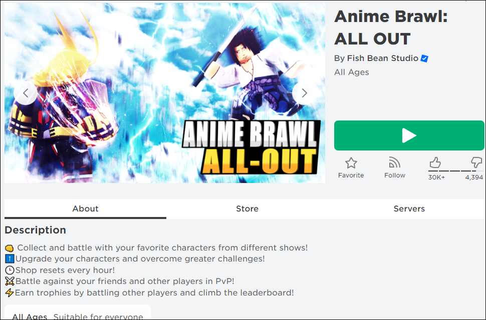 Roblox Anime Brawl: ALL OUT Codes (December 2023)