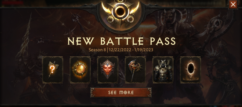 featured image diablo immortal season 8 battle pass rewards list