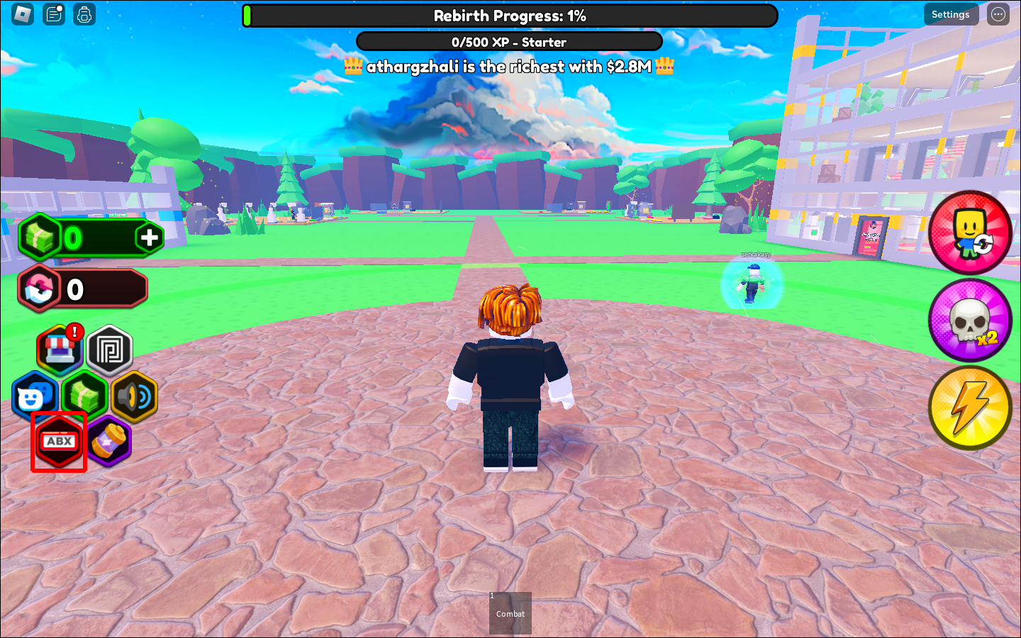 Max Anime Power tycoon in Roblox 