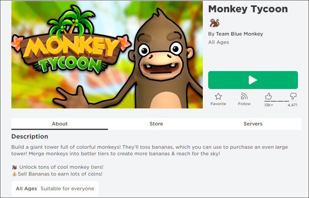 Monkey Tycoon codes