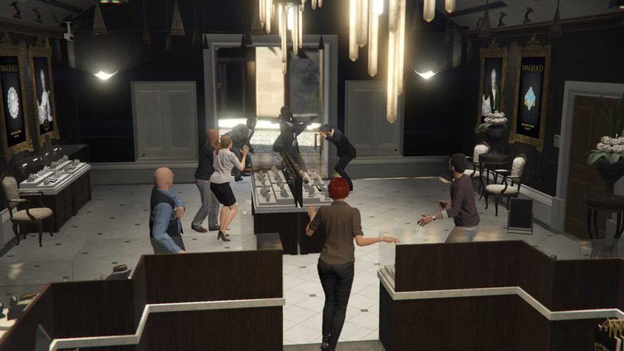 GTA 5 The Jewel Store Job Loud Approach Mission Guide (Gold Medal