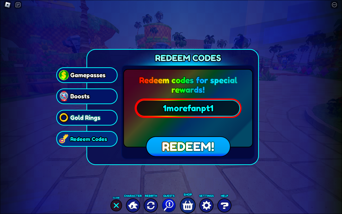 Roblox Sonic Speed Simulator Codes (November 2023) - Gamepur