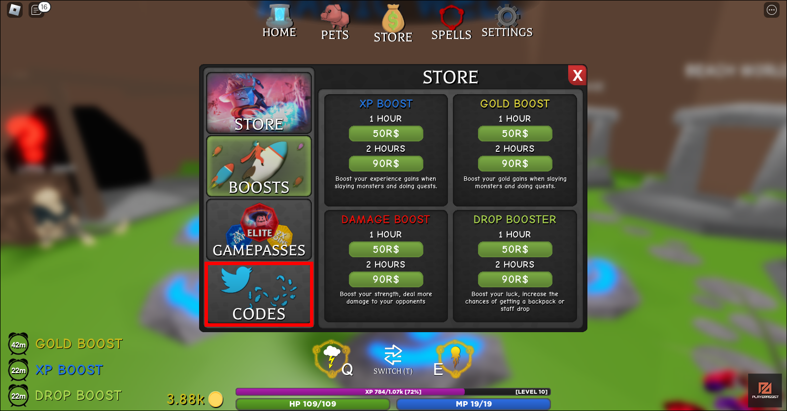 Roblox Wizard Simulator Codes (Tested March 2023) Player Assist