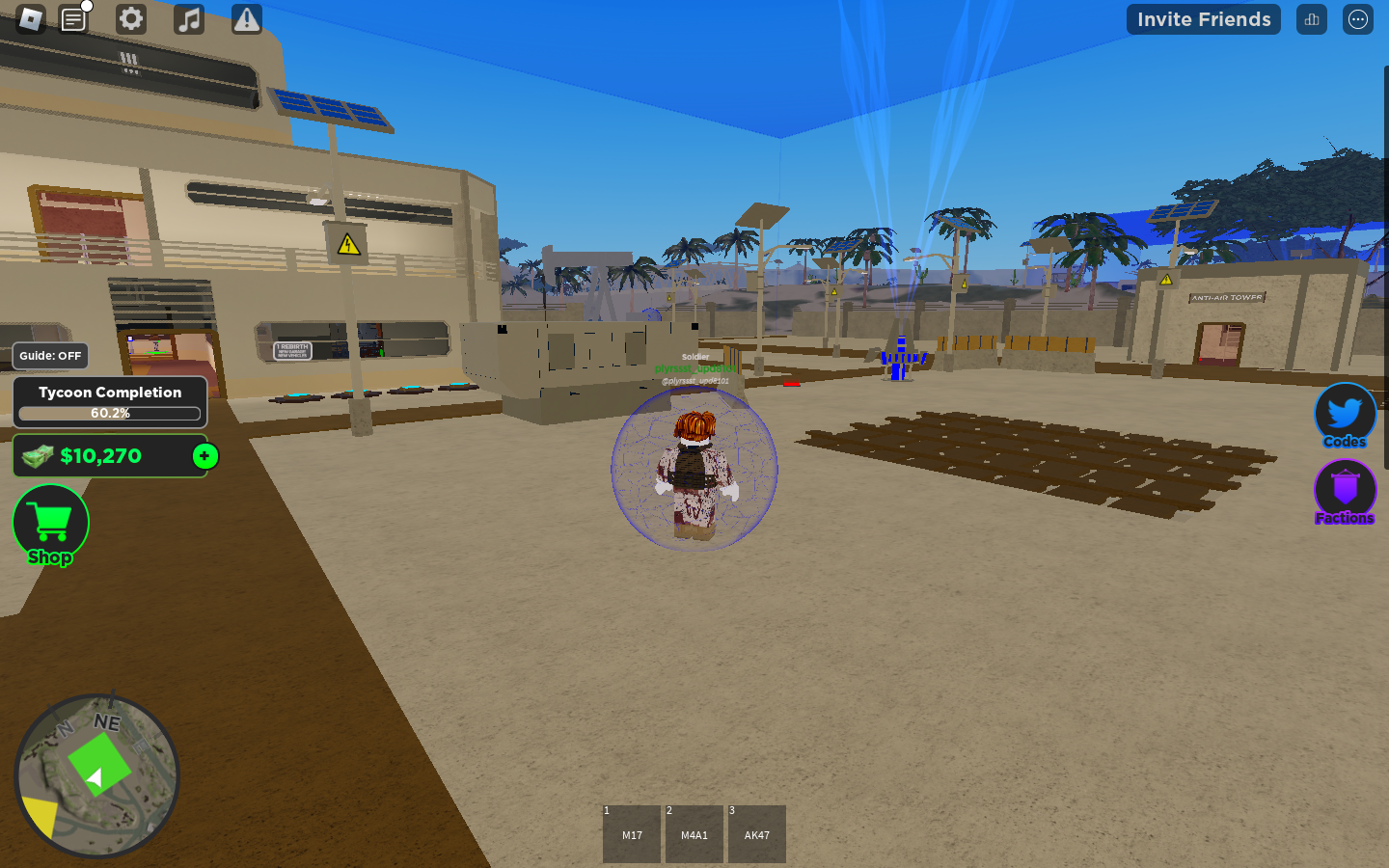 Factions, War Tycoon Roblox