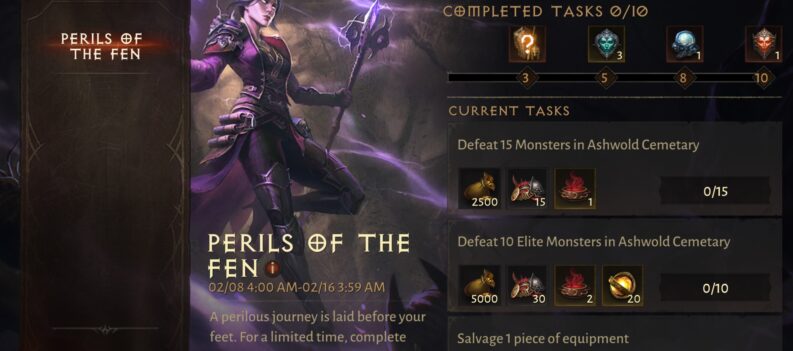 featured image diablo immortal perils of the fen limited time event guide