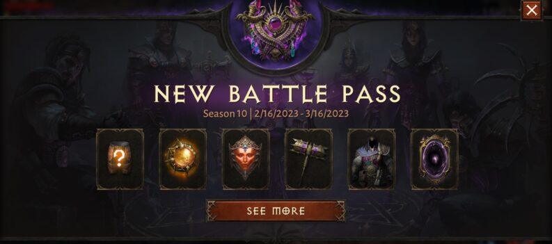 featured image diablo immortal season 10 battle pass rewards list