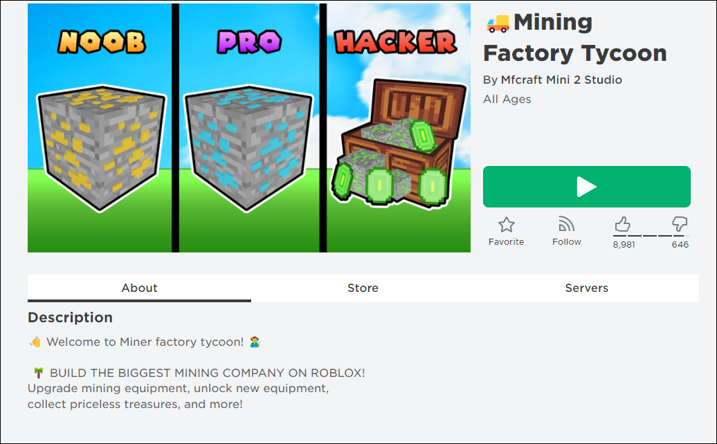 SEPTEMBER 2023] ALL WORKING CODES MINING FACTORY TYCOON ROBLOX