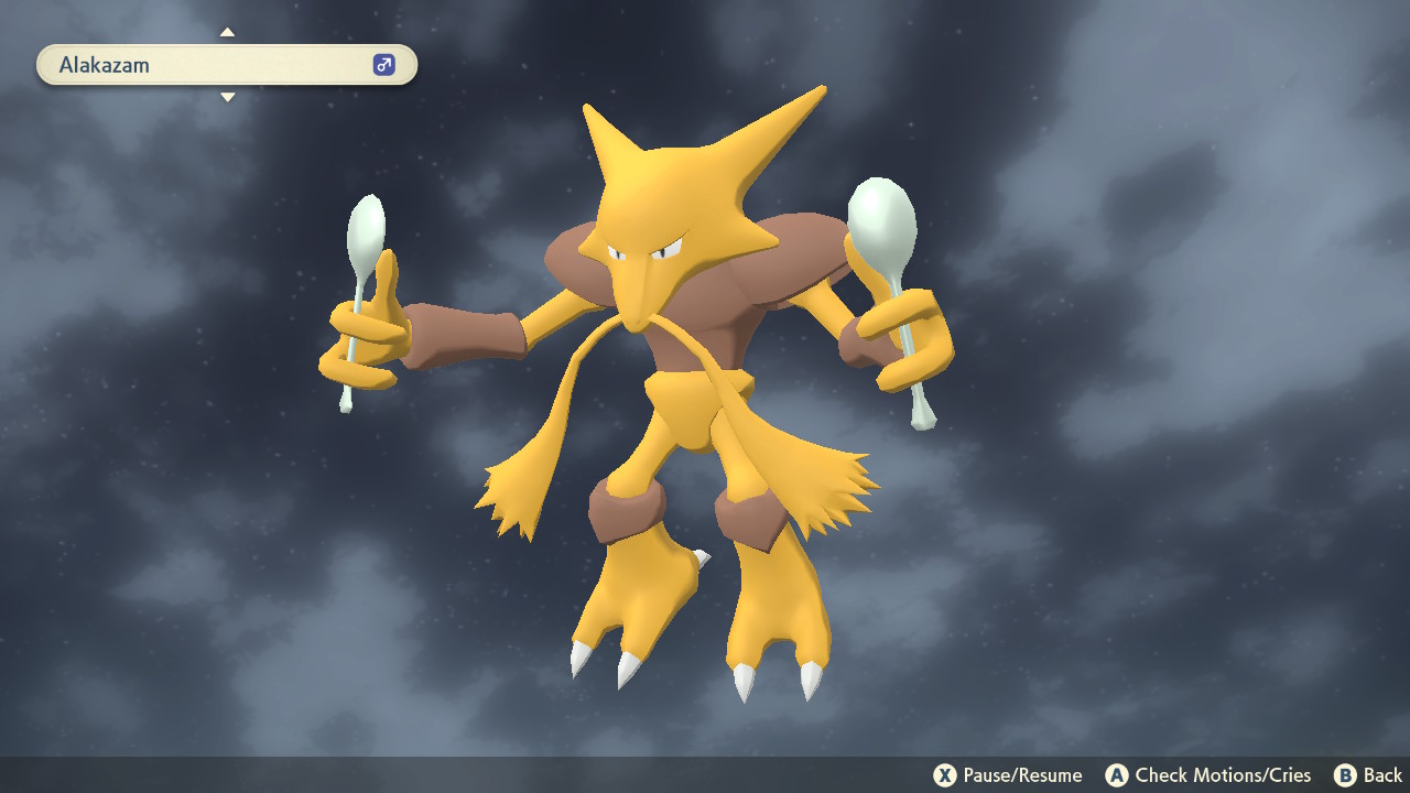 ALAKAZAM ALPHA SHINY 🌟 Pokemon Legends: Arceus, EV Trained