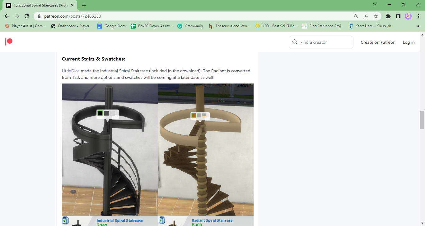 Functional Spiral Staircases Project Spiral v1b thepancake1 and MizoreYukii on Patreon Google Chrome 3 16 2023 10 21 32 AM