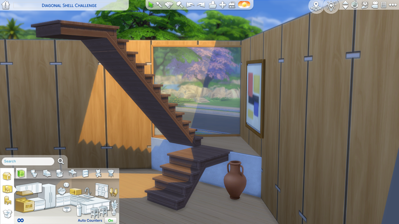 How to Customize Staircases in The Sims 4 - Player Assist | Game Guides ...