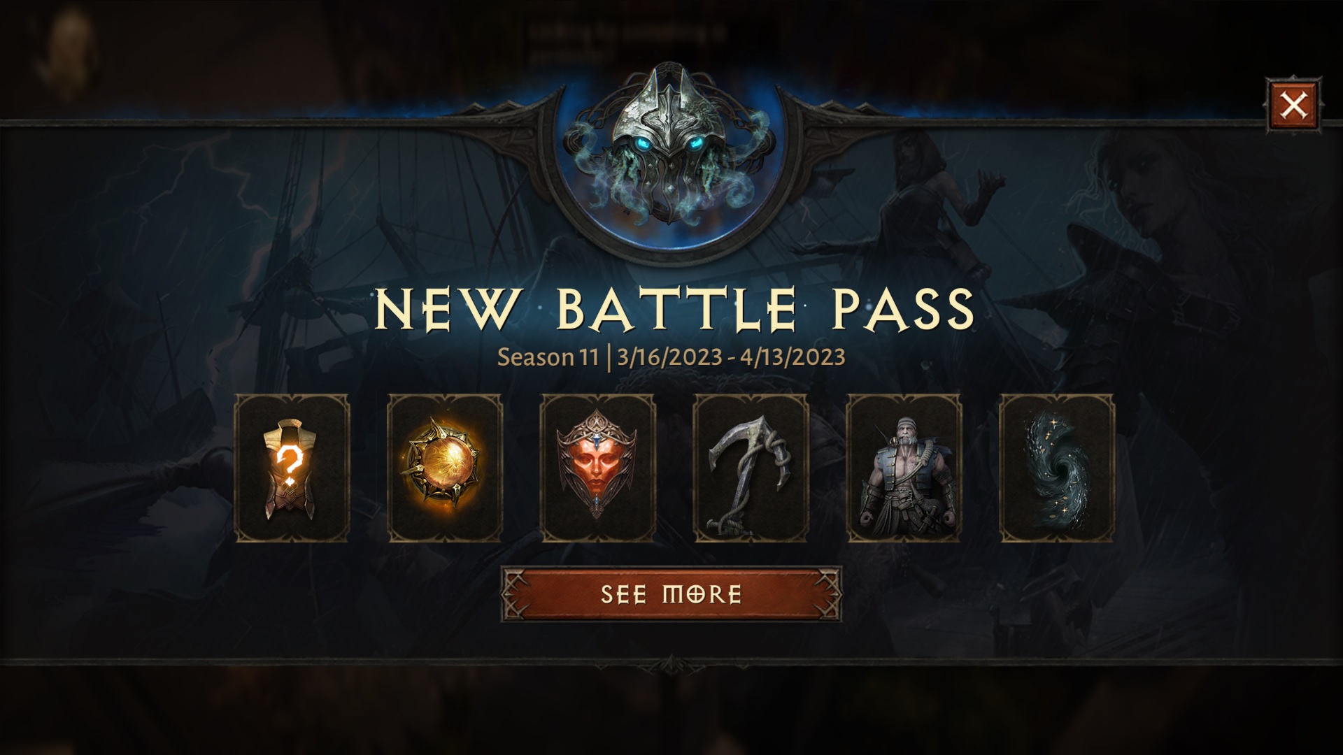 Diablo Immortal: Season 11 Battle Pass Rewards List