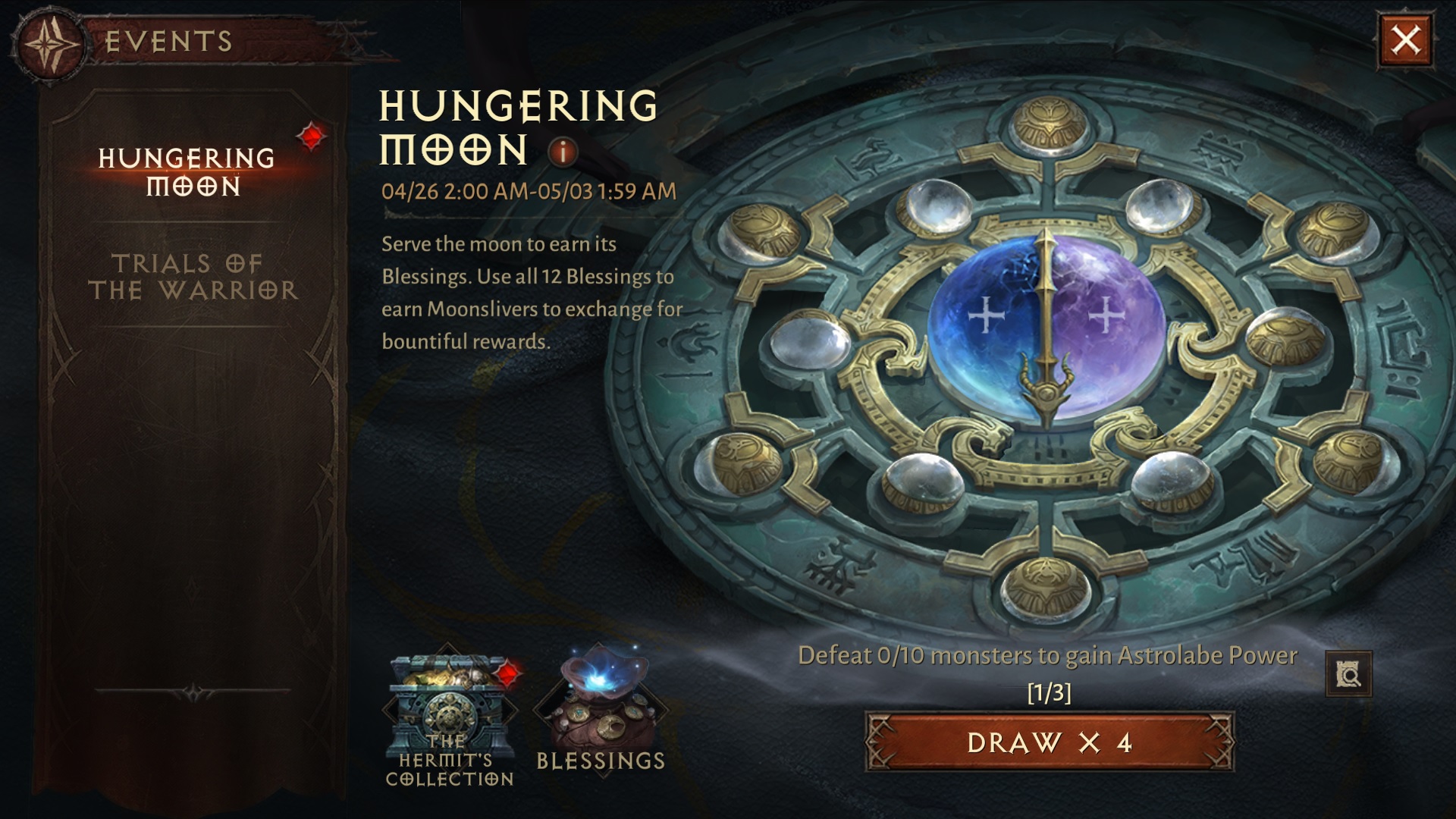 Diablo Immortal: Hungering Moon Event Guide (April 2023)