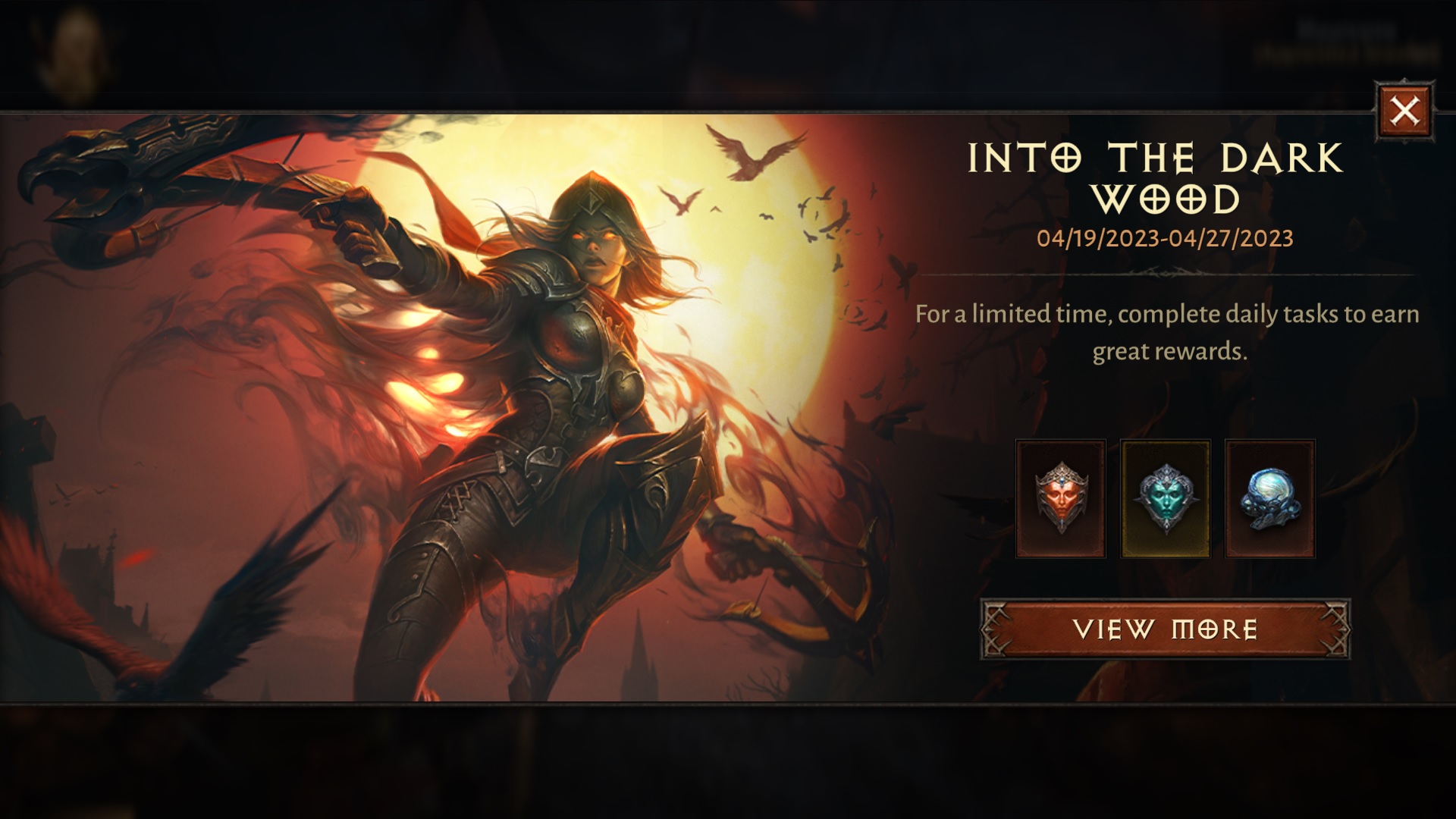 Diablo Immortal: Into the Dark Wood Limited Time Event Guide (April 2023)