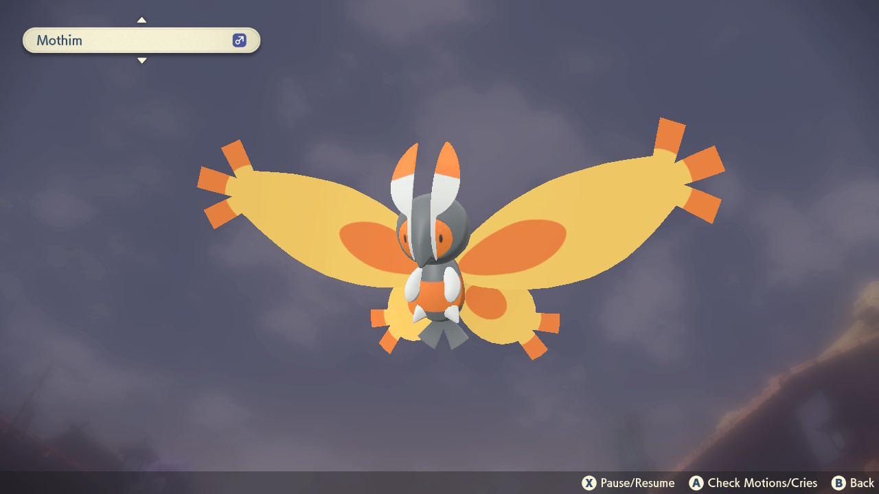 Pokemon Legends: Arceus Ultimate Mothim Guide