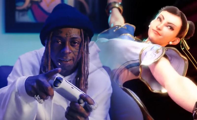 Lil Wayne Kicks Off Street Fighter 6 Launch Trailer