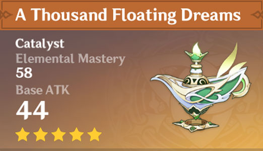 catalyst card a thousand floating dreams
