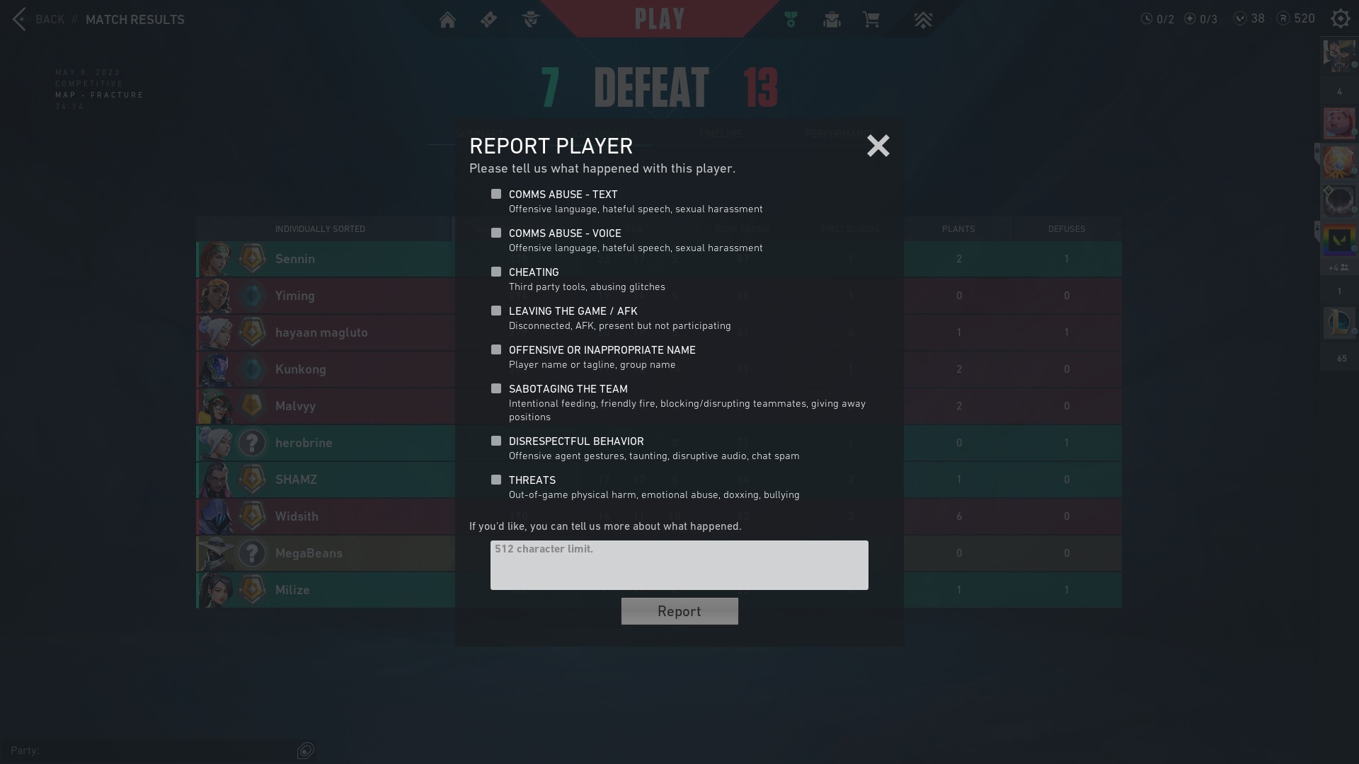 featured image how to report players in valorant