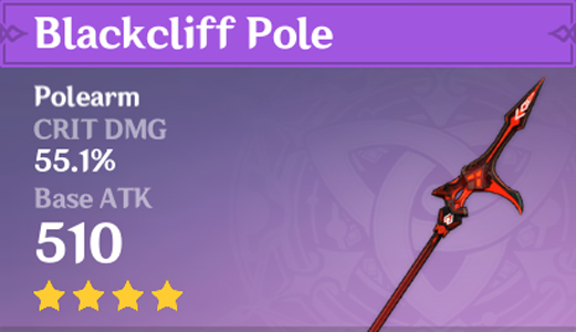 polearm card blackcliff pole