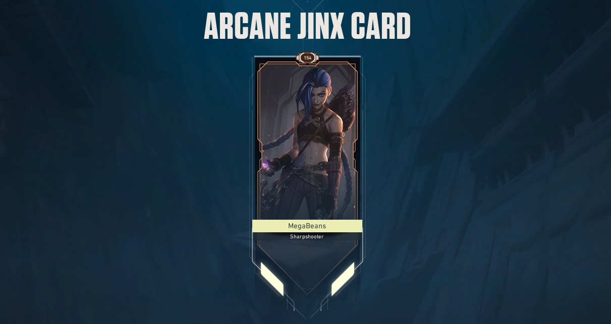 How to Get the Arcane Jinx Card in Valorant