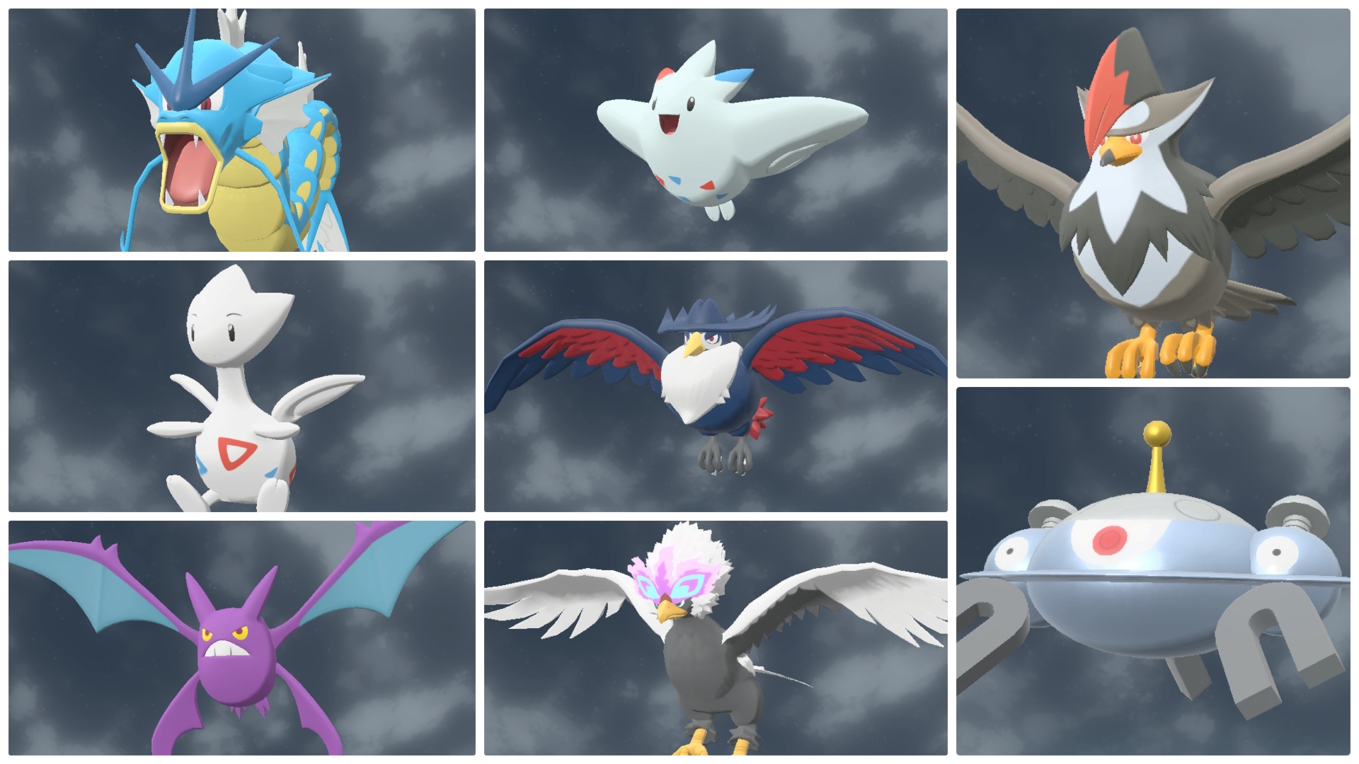 The Flying Pokemon in Pokemon Legends: Arceus