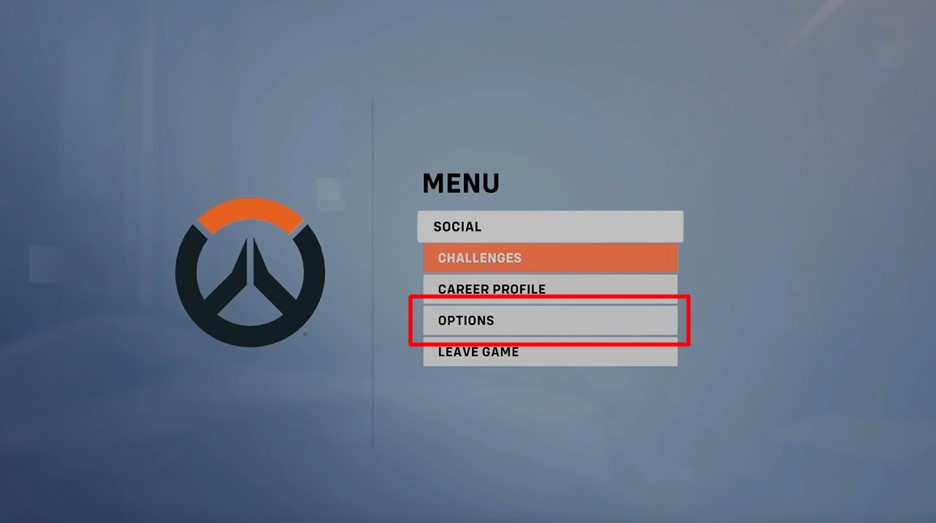 A screenshot of the menu in Overwatch 2