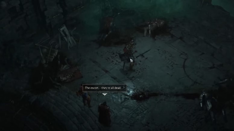 A gameplay still from Diablo IV