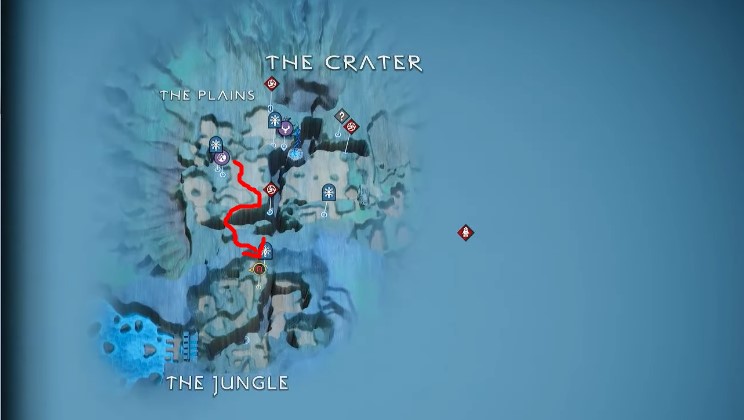 A screenshot showing where to find the Return of the River Quest