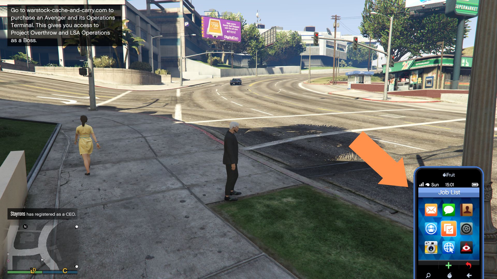 A gameplay still from GTA 5