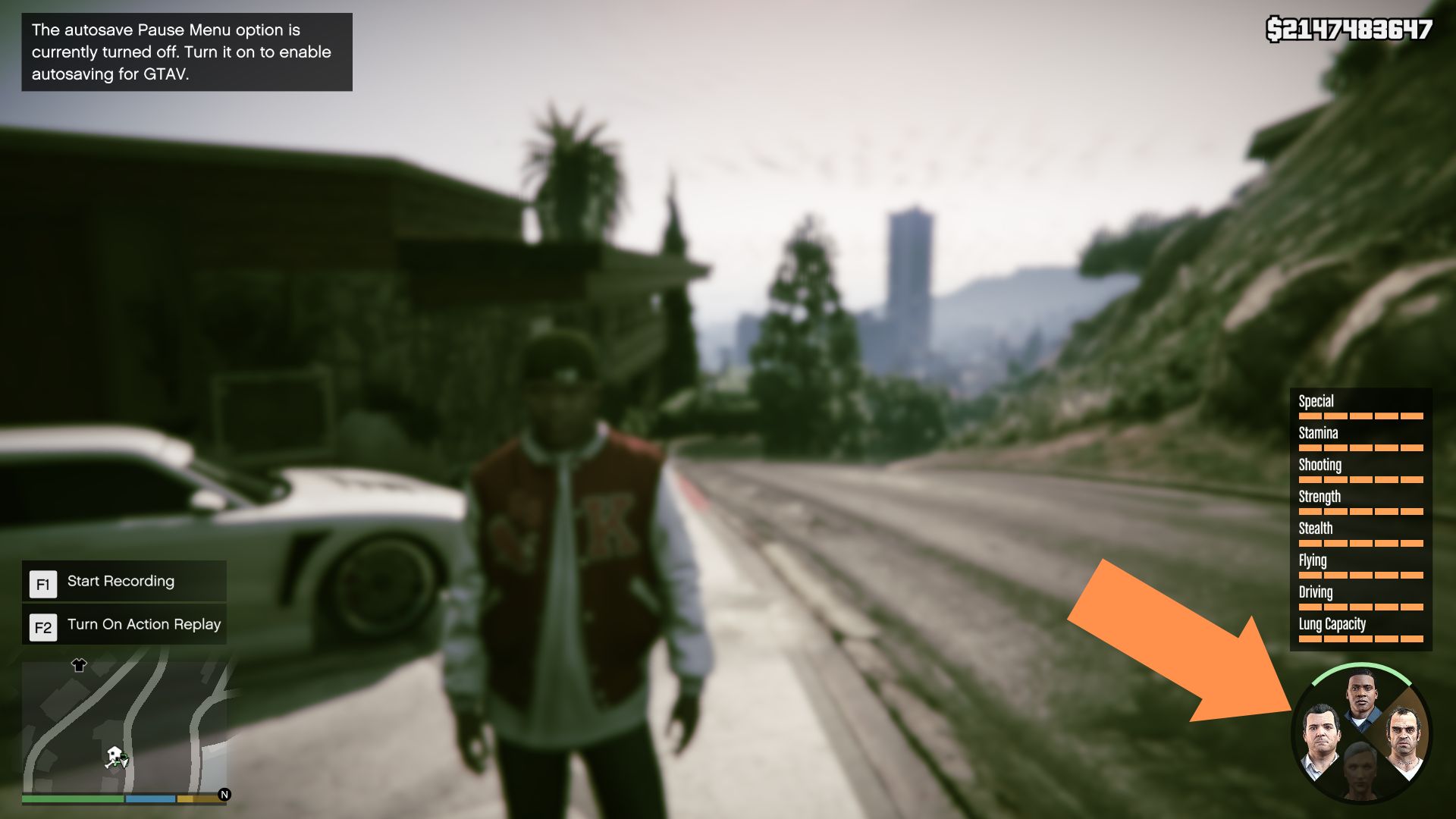 You can switch characters in GTA 5 