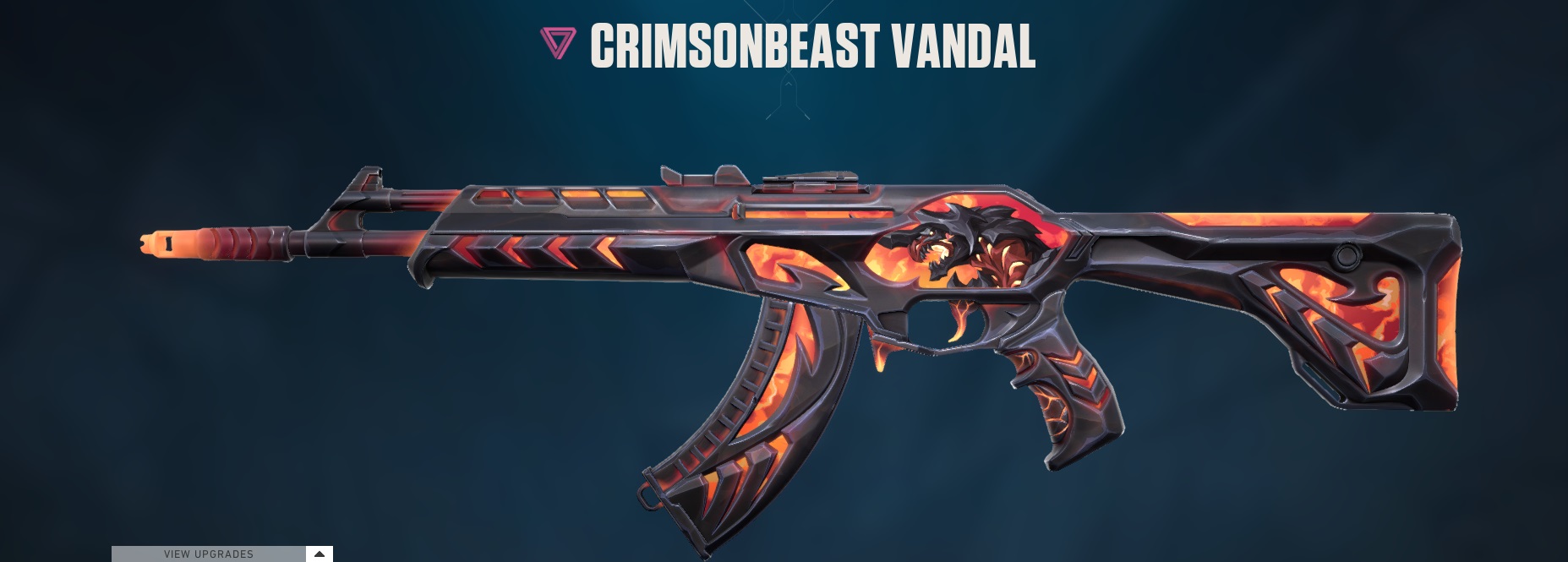 Crimsonbeast Valorant Vandal Skin