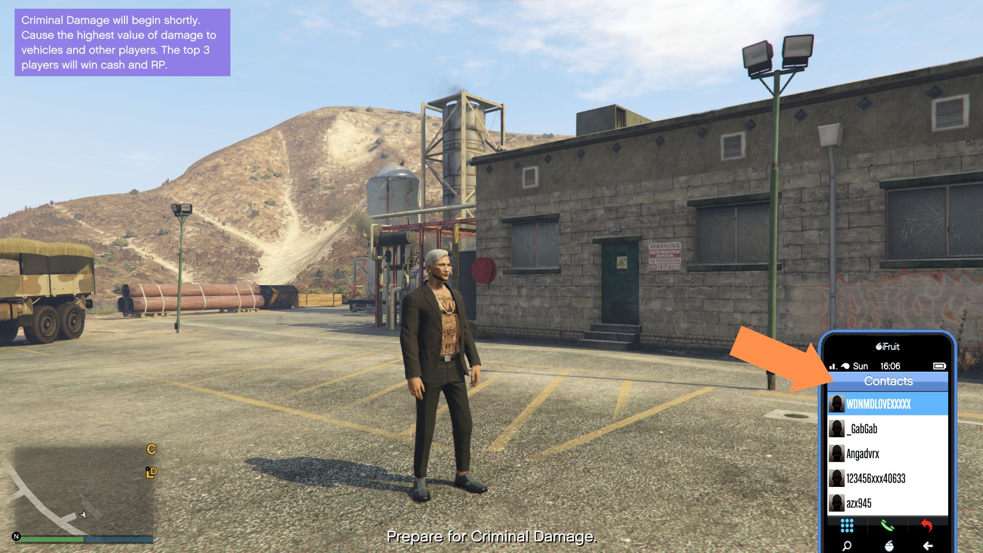 A gameplay still from GTA 5