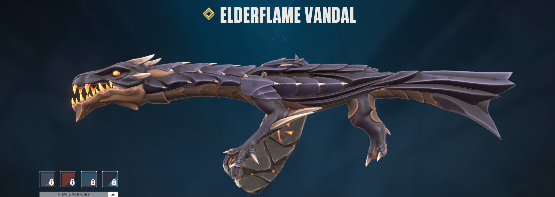 Elderflame Valorant Vandal Skin