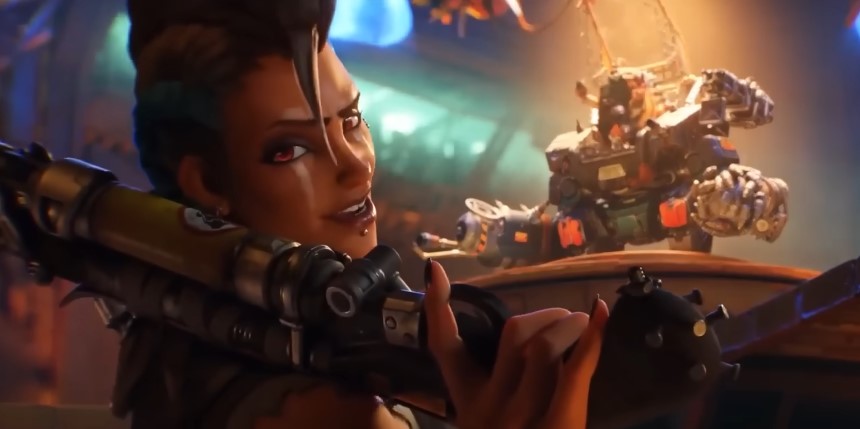 A screenshot of Junker Queen in Overwatch 2