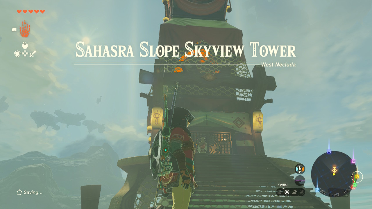 Tears of the Kingdom: How To Open Sahasra Slope Skyview Tower