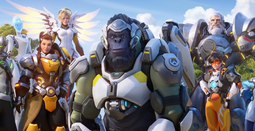 A screenshot showing Winston in Overwatch 2