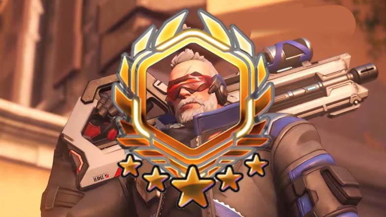 24 Overwatch SOldier Star Border